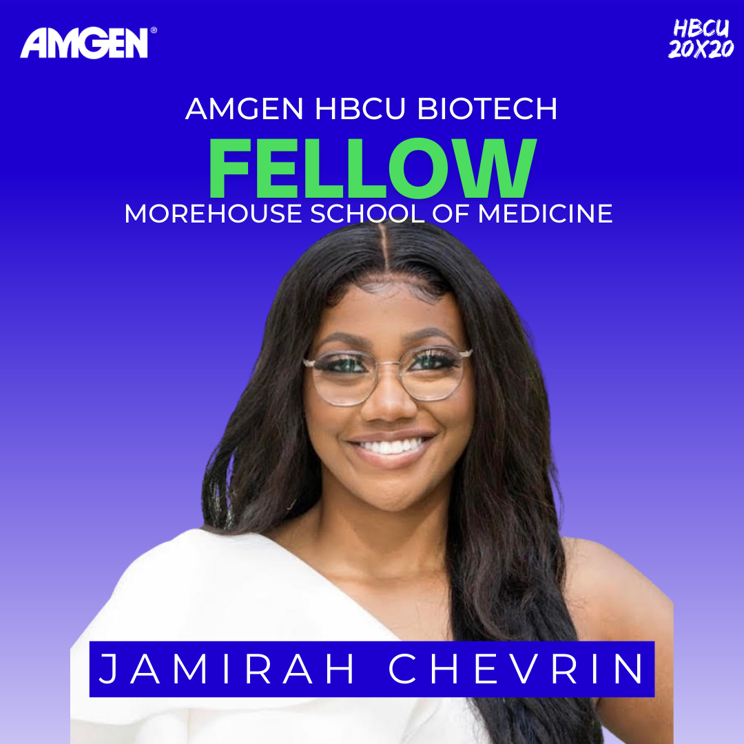 Amgen + HBCU 20x20 Biotechnology Fellowship (Cohort I)