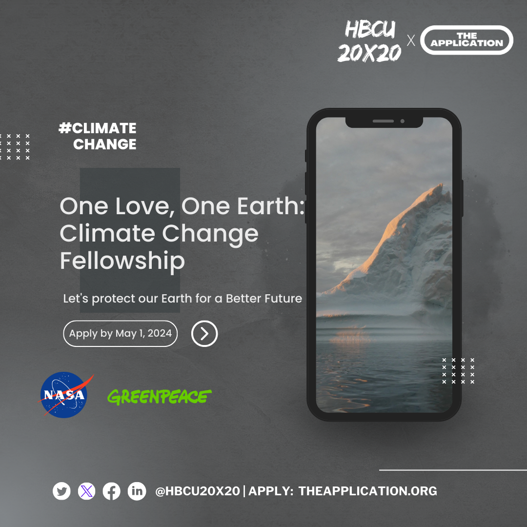 One Love, One Earth Climate Change Fellowship