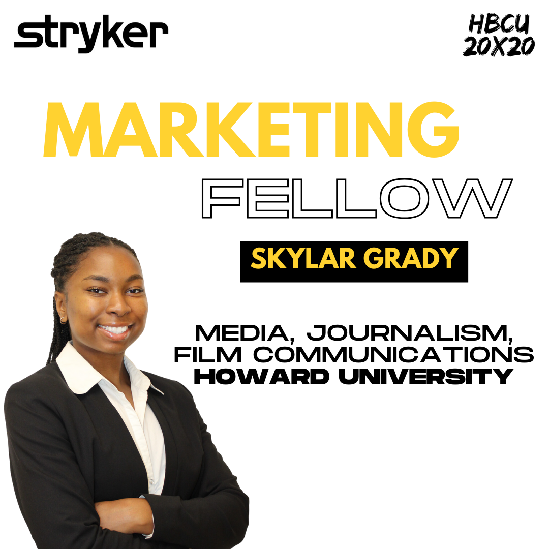 Stryker + HBCU 20x20 Marketing Fellowship